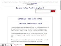 Sites similar to genealogy-made-easier.com