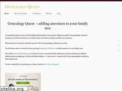 Sites similar to genealogy-quest.com