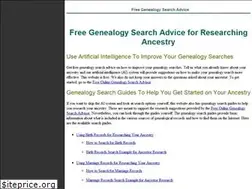 Sites similar to genealogy-search-advice.com