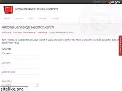 Sites similar to genealogy.az.gov