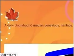 Sites similar to genealogycanada.blogspot.com