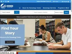 Sites similar to genealogycenter.info