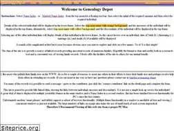 Sites similar to genealogydepot.com