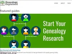 Sites similar to genealogyexplained.com