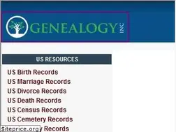 Sites similar to genealogyinc.com