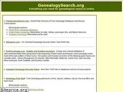 Sites similar to genealogysearch.org