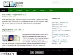 Sites similar to genealogysoftwareguide.com