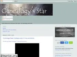 Sites similar to genealogysstar.blogspot.com