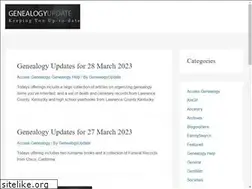 Sites similar to genealogyupdate.com