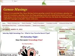 Sites similar to geneamusings.com