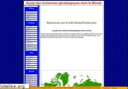 Sites similar to geneaportail.com