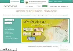 Sites similar to geneatique.com