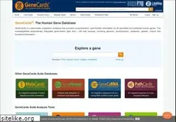 Sites similar to genecards.org