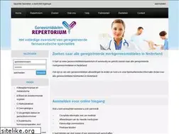Sites similar to geneesmiddelenrepertorium.nl