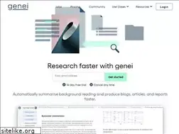 Sites similar to genei.io