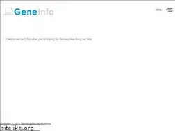 Sites similar to geneinfo.pro