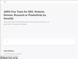 Sites similar to genelify.com