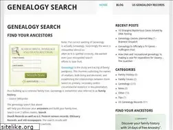 Sites similar to geneology-search.net
