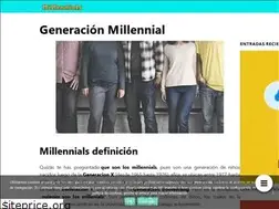 Sites similar to generacionmillennials.science