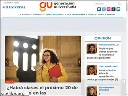 Sites similar to generacionuniversitaria.com.mx
