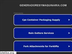 Sites similar to generadoresymaquinaria.com