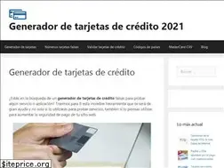 Sites similar to generadortarjetascredito.com