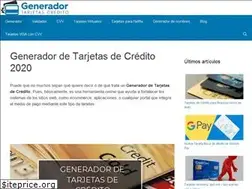 Sites similar to generadortarjetascredito.net