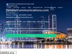 Sites similar to generalcommunications.com