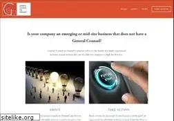 Sites similar to generalcounselondemand.com