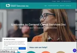 Sites similar to generalcreditservices.com