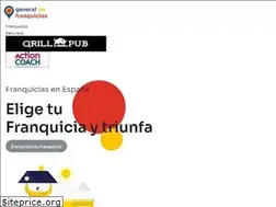Sites similar to generaldefranquicias.com