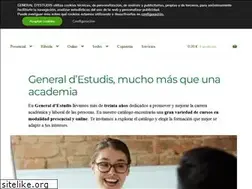 Sites similar to generalestudis.com