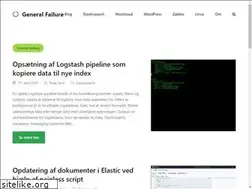 Sites similar to generalfailure.dk