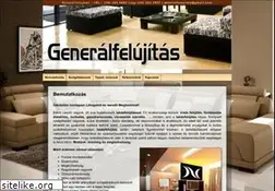 Sites similar to generalfelujitas.hu