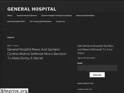 Sites similar to generalhospitalblog.com