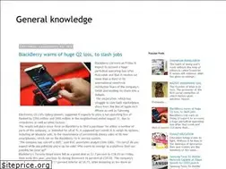 Sites similar to generalknowledgeinfo24.blogspot.com