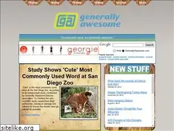 Sites similar to generallyawesome.com