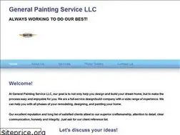 Sites similar to generalpaintingservice.com