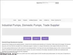 Sites similar to generalpumps.com.au
