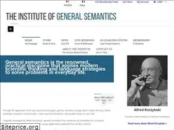 Sites similar to generalsemantics.org