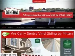 Sites similar to generalsiding.com
