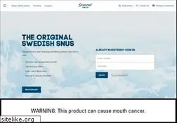 Sites similar to generalsnus.com
