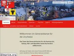 Sites similar to generalvikariat-urschweiz.ch
