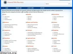 Sites similar to generalwebdirectory.org