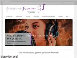 Sites similar to generandoigualdad.com