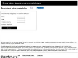 Sites similar to generarnumerosaleatorios.com