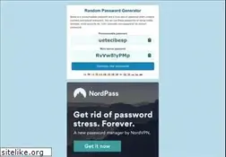 Sites similar to generate-password.com