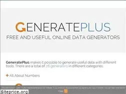 Sites similar to generate.plus