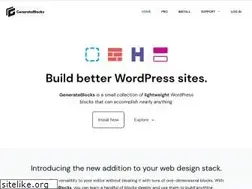 Sites similar to generateblocks.com