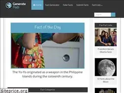 Sites similar to generatefacts.com